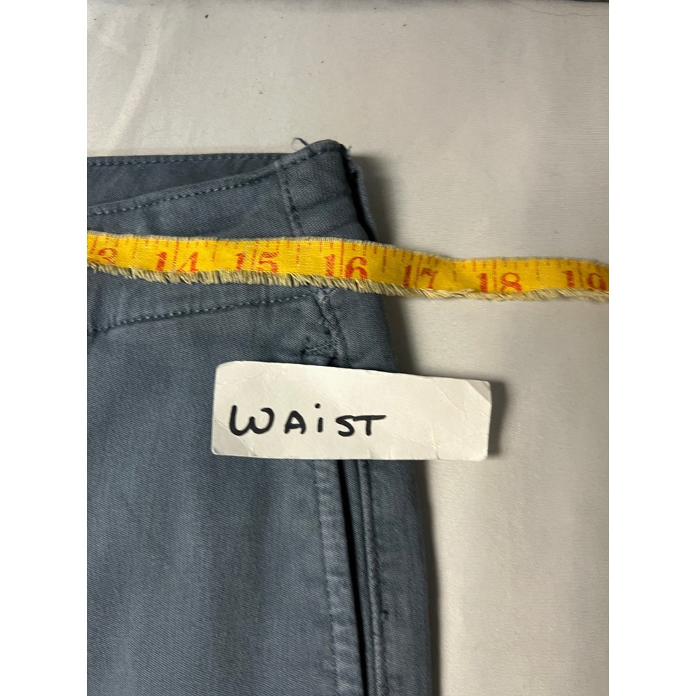 KUT from the Kloth Meg High Rise Wide Leg Pants Dusty Blue Size 8 Trendy Casual - Picture 12 of 16
